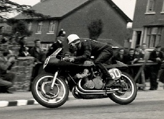 Isle of Man TT Mountain Course Tribute for Geoff Duke