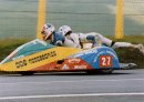 1990 IoM TT, Steve Judkins. Note skillful panning to make us look dead fast (careful perusal of the records shows that we propably weren't at that stage).
